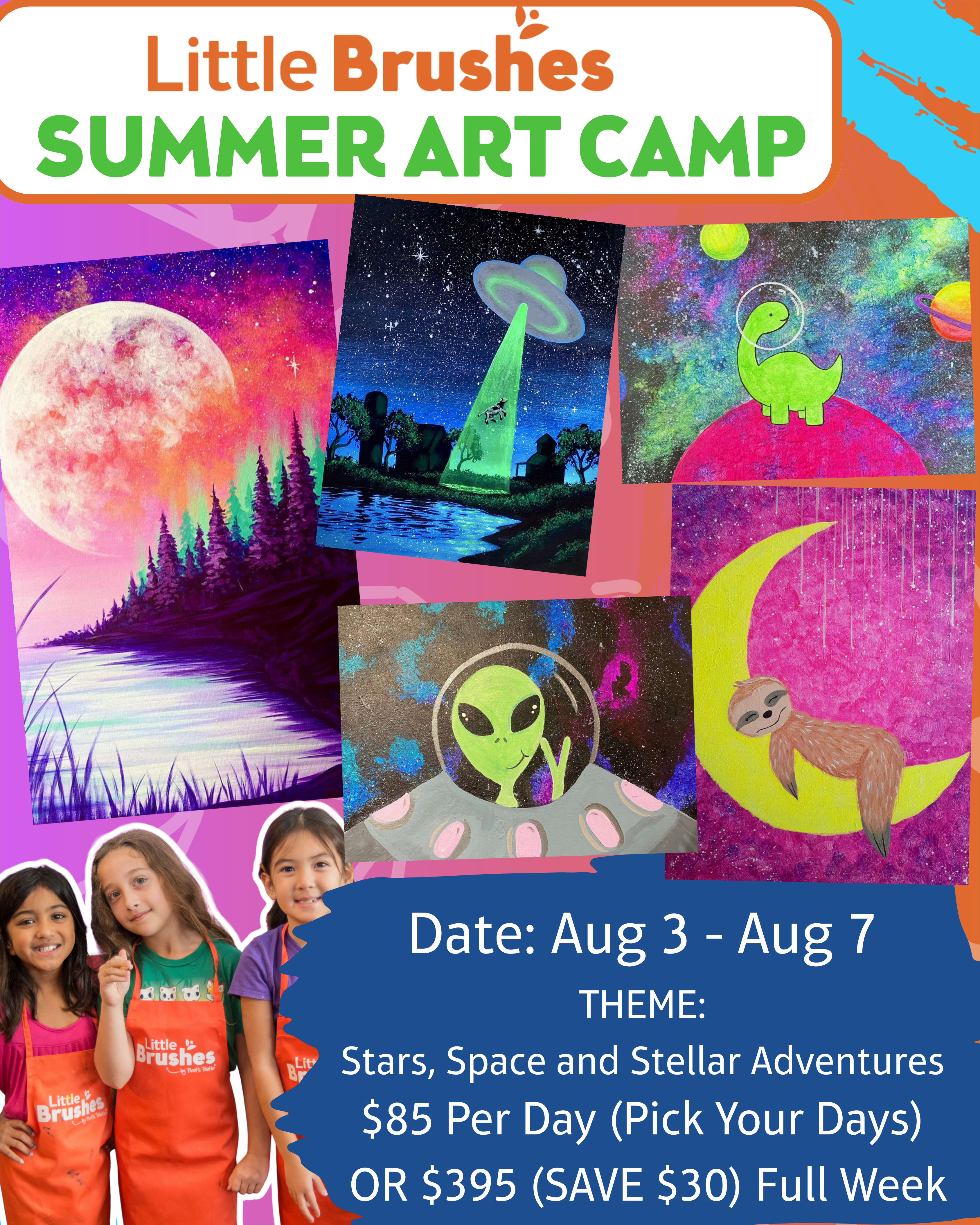 Little Brushes: Summer Camp
